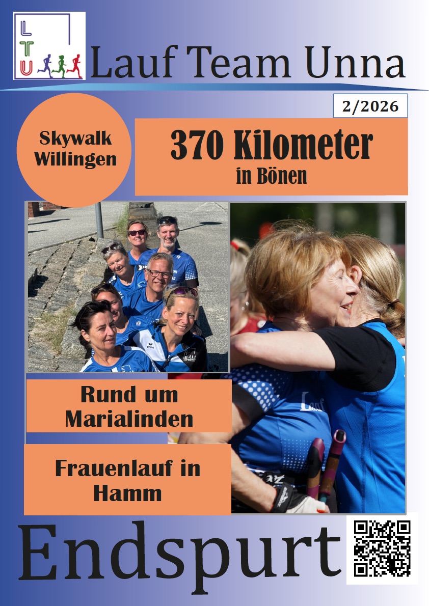 DIe Vereinszeitung Endspurt